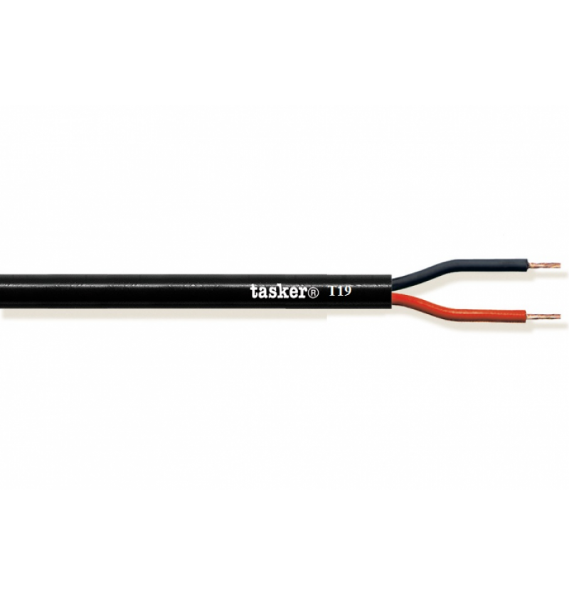 tasker T19 – 2x19 AWG - Flexible Loudspeaker Cable