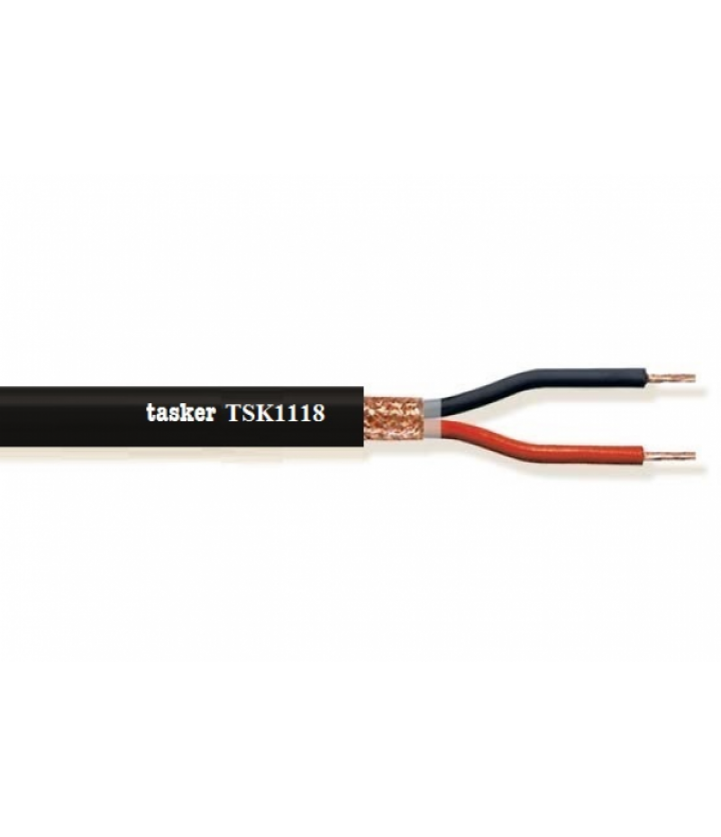 tasker TSK1118 - 2x6,00 mm² - Shielded Speaker Cable