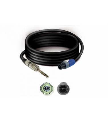 Jack Mono 6,3 Male / Speakon 2 Pin NEUTRIK premade cable TK406